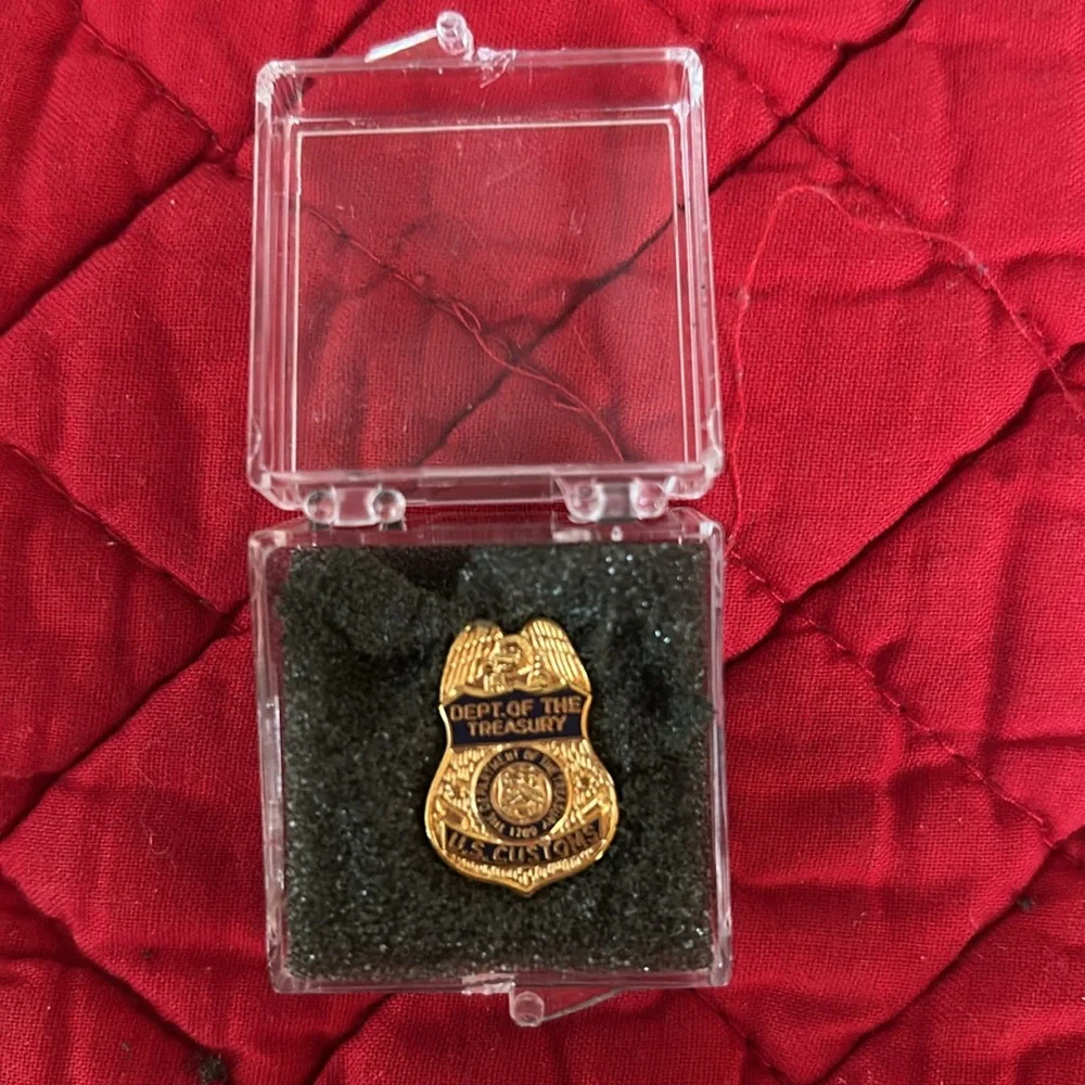 Dept. of The Treasury U.S. Customs Pin